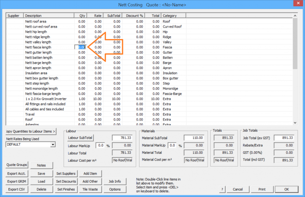 AppliCad Help – Report